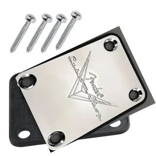 Placa mástil Strat Fender "F" grabado