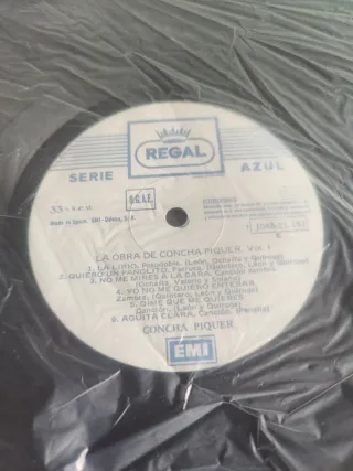 LP Concha Piquer - La Obra Vol. I