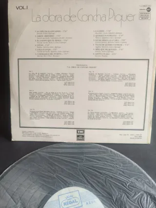 LP Concha Piquer - La Obra Vol. I