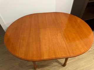 Mesa de comedor extensible