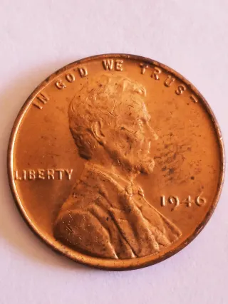 MONEDA 1 CENTAVO LINCOLN.1946.BUENA.