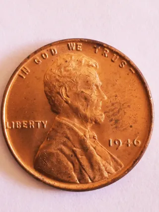 MONEDA 1 CENTAVO LINCOLN.1946.BUENA.