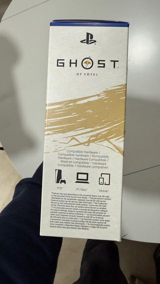 Mando DualSense PS5 Ghost of Yotei Dorado