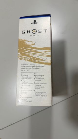 Mando DualSense PS5 Ghost of Yotei Dorado