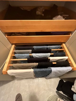 Armario de madera 2 puertas
