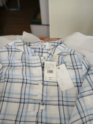 Camisa de Cuadros Talla S Women'secret.