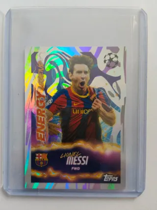 Lote 2 cromos Messi Champions 2025/26