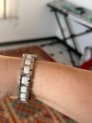 Reloj Viceroy Cerámica Zafiro Plata Blanco