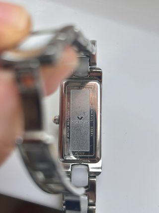Reloj Viceroy Cerámica Zafiro Plata Blanco
