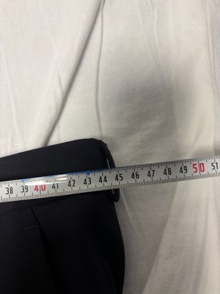 Traje Negro Easy Wear Lana Talla 52