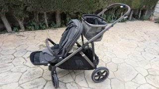 Carro doble Cybex Gazelle S con silla de coche