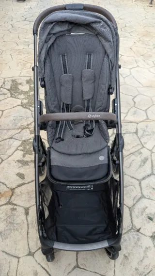 Carro doble Cybex Gazelle S con silla de coche