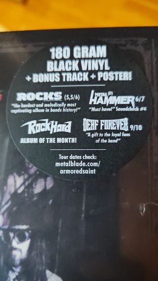 ARMORED SAINT - Win Hands Down 2LP, Vinilo Negro