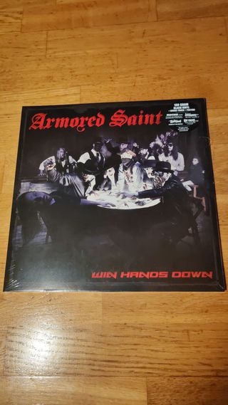 ARMORED SAINT - Win Hands Down 2LP, Vinilo Negro