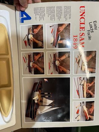 Maqueta Barco Uncle Sam 1849 Artesanía Latina