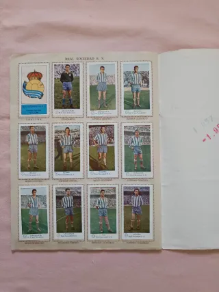 ALBUM CROMOS COMPLETO CAMPEONATO DE FÚTBOL 1958