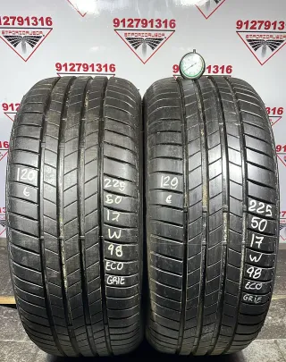 *225 50 17 W BRIDGESTONE RUEDA AL 90% VIDA UTIL
