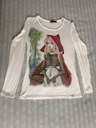 Camiseta manga larga mujer