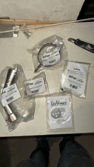 Scarico LeoVince Carbonio Suzuki SV650