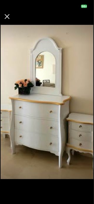 Elegante conjunto de muebles de dormitorio