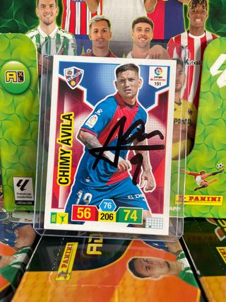 Cromo Firmado por Chimy Ávila adrenalyn original