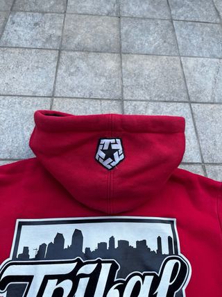 Tribal Gear Felpa Rossa con Zip