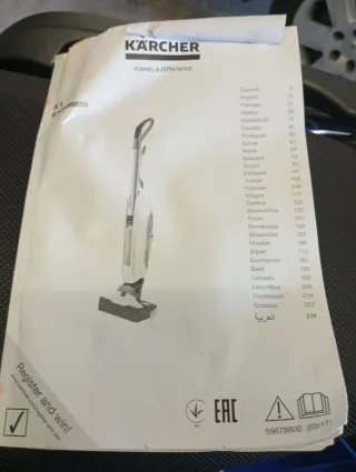 Lavasciuga Karcher FC 5 usata pochissimo
