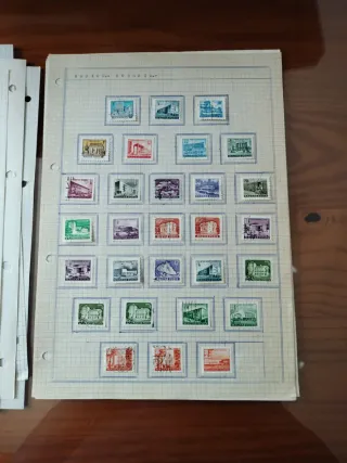 Sellos Hungría 3. 9 hojas