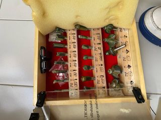 Set 20 Fresas Wolfcraft 8mm HM