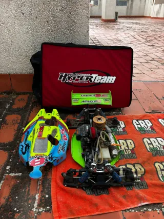Coche RC Hyper 8.5 y Accesorios