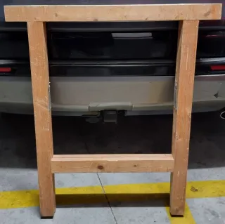 Caballetes de madera (2 unid./ precio por unidad)