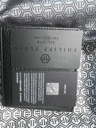 Cartera Philipp Plein Original Negra
