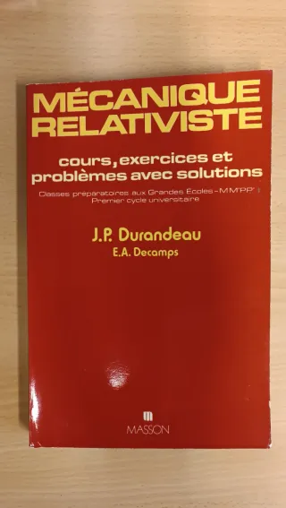 Lote 13 libros Física.Masson.Cuantica, relatividad