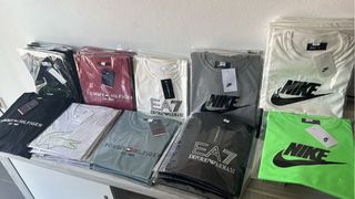 Lote de Camisetas Algodón Varias Marcas
