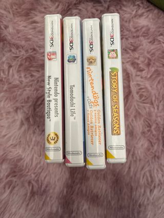 Lote 4 Juegos Nintendo 3DS