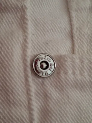 Pantalón blanco Pedro del Hierro bordado