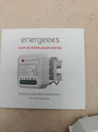 3 Módulos Persianas WiFi Nuevos Energeeks