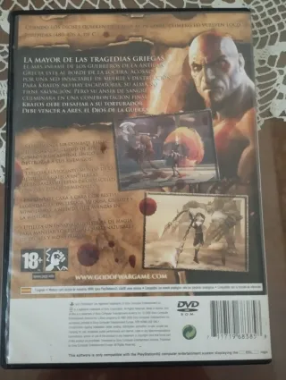 God of War PlayStation 2 (PS2) Juego