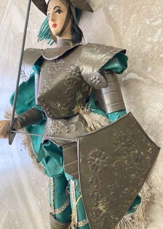 Pupo Siciliano anni '50 - Marionetta Cavaliere