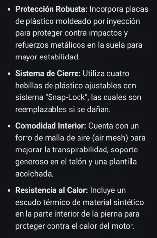 Botas Motocross O'Neal Rider Pro Negras