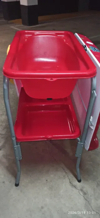 Cambiador Bañera Jane Rojo