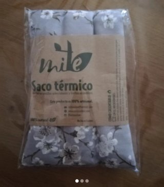 Sacco termico artigianale con semi ed erbe