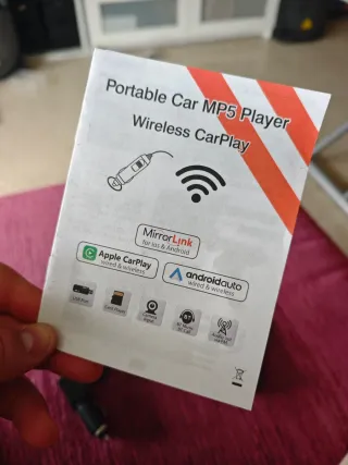 Pantalla Carplay y Android Auto Inalámbrica