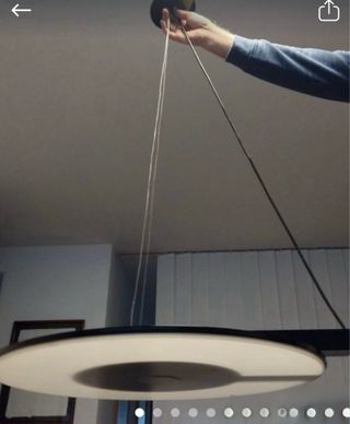 Lampara de suspensión DISKOS. Giovanni Offredi MI