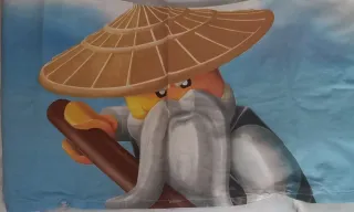 Juego Sábanas Ninjago Lego 2 Piezas y libro.