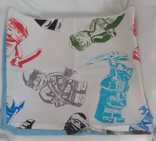 Juego Sábanas Ninjago Lego 2 Piezas y libro.