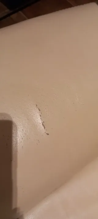 Sofás de piel beige 2  y 3 plazas