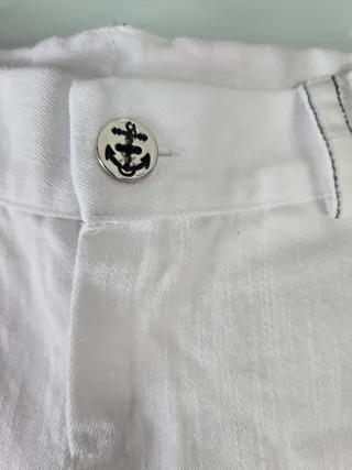 Conjunto Ropa Niño: 2 Camisas y Short Blanco