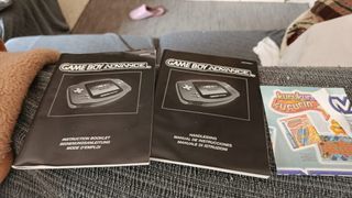 Game Boy Advance Completa gris transparente