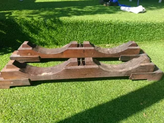 3 Botti in legno di quercia americana con rubinetto